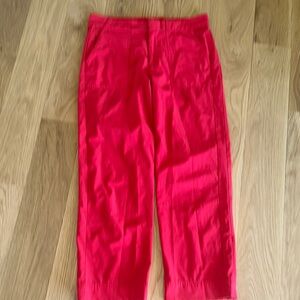 Althleta red pants size 4